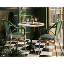 Silla Amelie Verde con Blanco