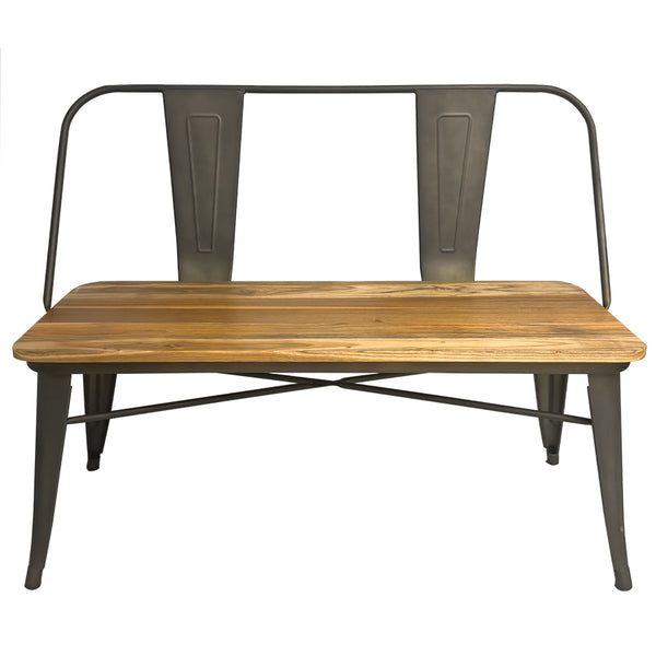 Banca Industry Tipo Tolix Gun Metal