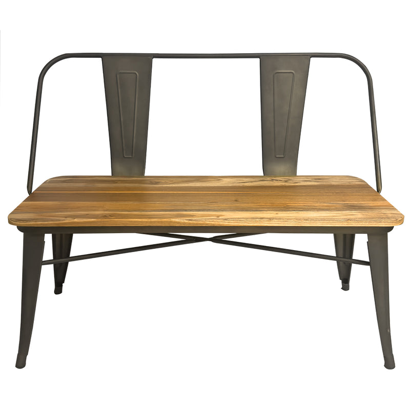 Banca Industry Tipo Tolix Gun Metal