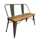 Banca Industry Tipo Tolix Gun Metal