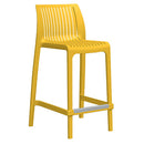 Banco Milos Amarillo 65 cm