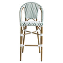 Banco Nantes Blanco con Verde