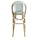 Banco Nantes Blanco con Verde