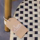 Silla Canah Crema con Café
