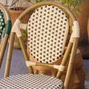 Silla Canah Crema con Café