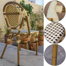 Silla Canah Crema con Café