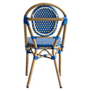 Silla Canah Azul con Crema