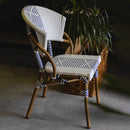 Silla Celie blanco / azul