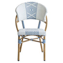 Silla Celie Blanco con Azul
