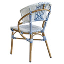 Silla Celie Blanco con Azul