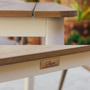 Mesa Creta Blanca 90x90