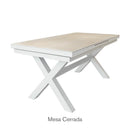 Mesa Expandible de Piedra Sinterizada