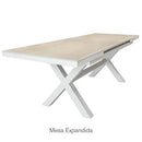 Mesa Expandible de Piedra Sinterizada