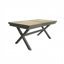 Mesa Expandible Veneto Gris Obscuro