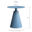 Mesa Auxiliar Larisa Azul