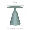 Mesa Auxiliar Larisa Verde