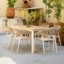 Mesa Rectangular Creta Blanca