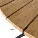 Mesa Gris Obscuro Macedonia 90CM