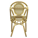 Silla Canah Crema con Café