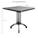 Mesa Cuadrada Sinterizado Cerámico