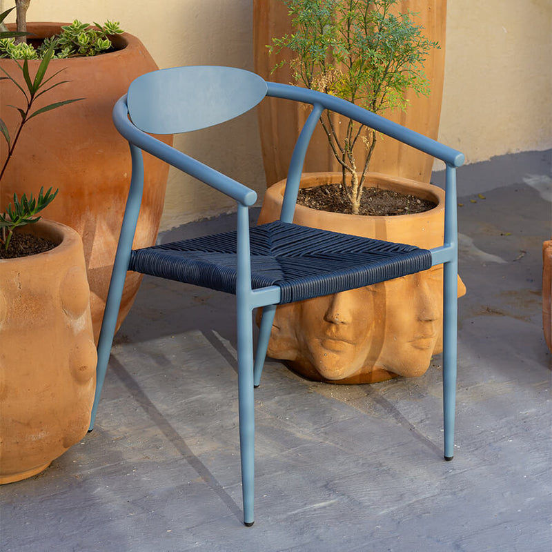 Silla Mykonos Azul