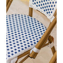 Silla Nantes Blanco con Azul