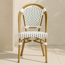 Silla Nantes Blanco con Verde
