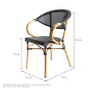 Silla Napoleón Negra