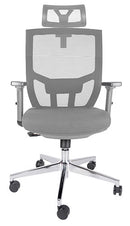 Silla de Oficina Aiko Con Cabecera Gris