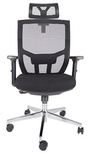 Silla de Oficina Aiko Con Cabecera Negro