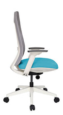 Silla de Oficina Quo Blanco/Gris