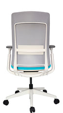 Silla de Oficina Quo Blanco/Gris