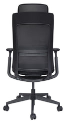 Silla de Oficina Quo Con Cabecera Negro