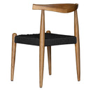 Silla Oslo Tejida Negra