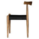 Silla Oslo Tejida Negra