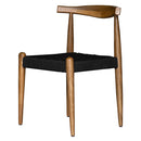 Silla Oslo Tejida Negra