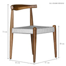 Silla Oslo Tejido Blanco