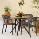 Silla Porto Gris Obscuro