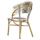 Silla Celie blanco / negro