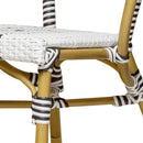 Silla Celie blanco / negro