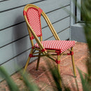 Silla Nantes Rojo con Blanco