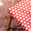 Silla Nantes Rojo con Blanco