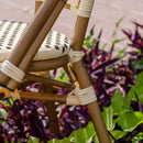 Silla Nantes Crema con Café