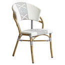 Silla Celie blanco / negro