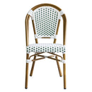 Silla Nantes Blanco con Verde
