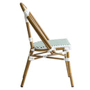 Silla Nantes Blanco con Verde