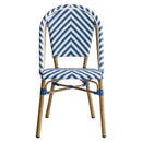 Silla Le Mans Azul con Blanco