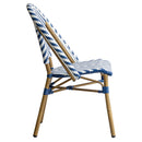 Silla Le Mans Azul con Blanco
