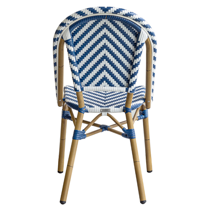 Silla Le Mans Azul con Blanco