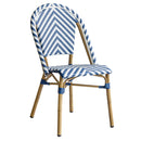 Silla Le Mans Azul con Blanco